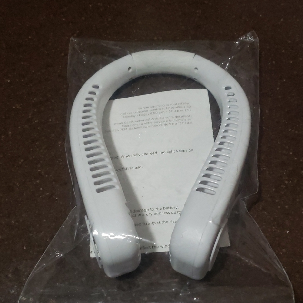 Homeid Portable Fan Portable Neck Fan Electric Wireless Fan USB.